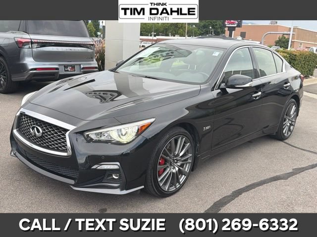 Used 2019 INFINITI Q50 Red Sport 400 w/ Sensory Package AWD/4WD image 6