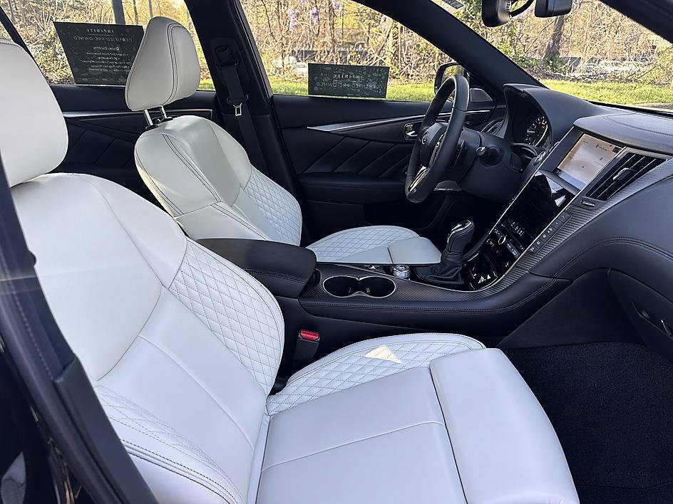Used 2023 INFINITI Q50 Red Sport 400 w/ Black Opal Edition image 21