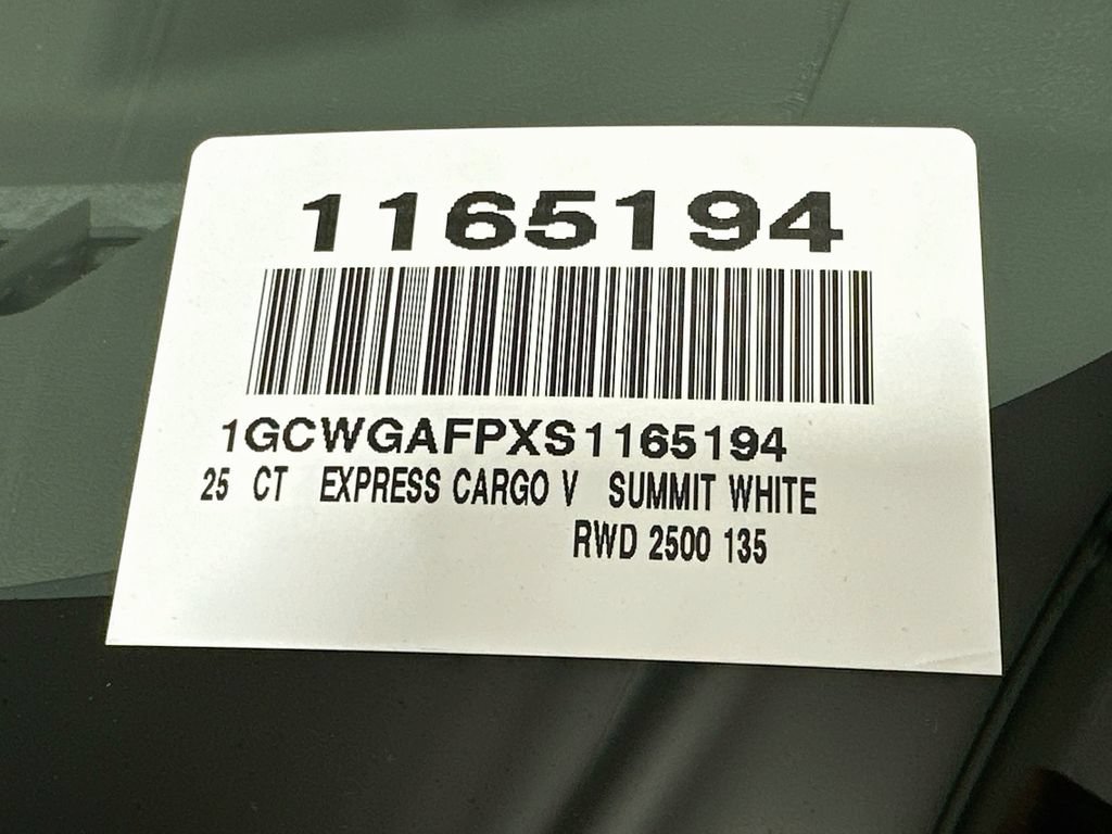 Used 2025 Chevrolet Express 2500 w/ Driver Convenience Package RWD image 23
