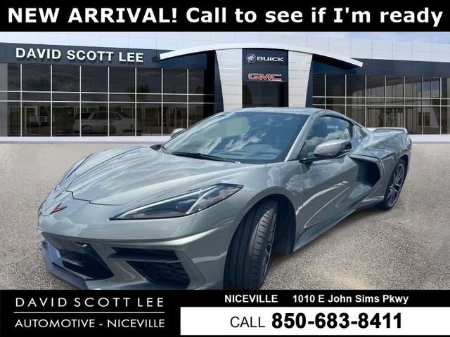 Used 2023 Chevrolet Corvette Stingray Premium Cpe w/ Z51 Performance Package RWD image 1
