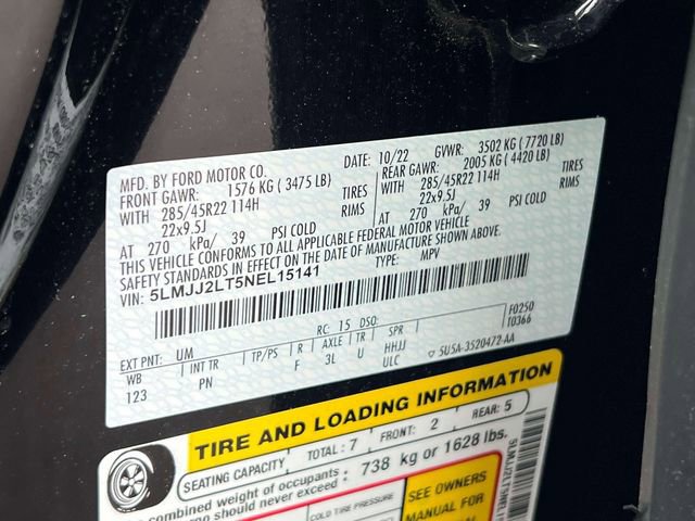 Used 2022 Lincoln Navigator Reserve AWD/4WD image 20