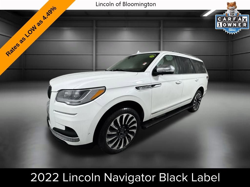Certified 2022 Lincoln Navigator Black Label image 1