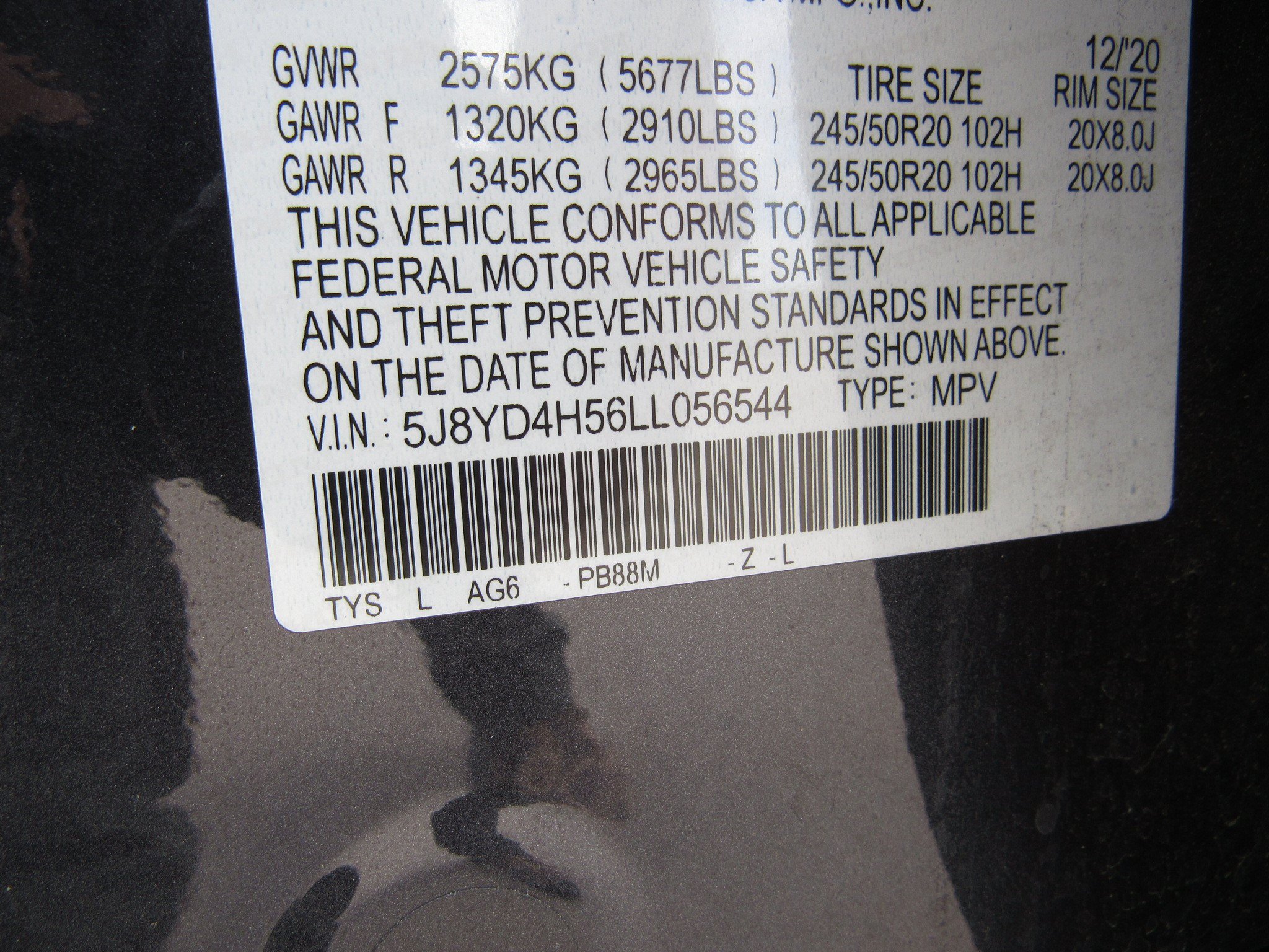 Certified 2020 Acura MDX SH-AWD w/ Technology Package image 32