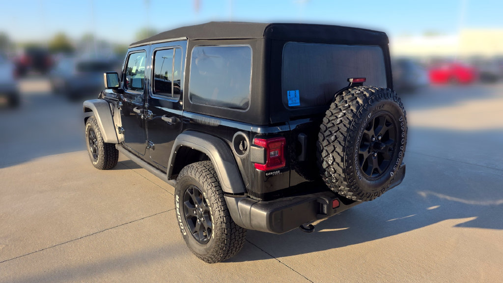 Used 2021 Jeep Wrangler Unlimited Sport AWD/4WD image 3