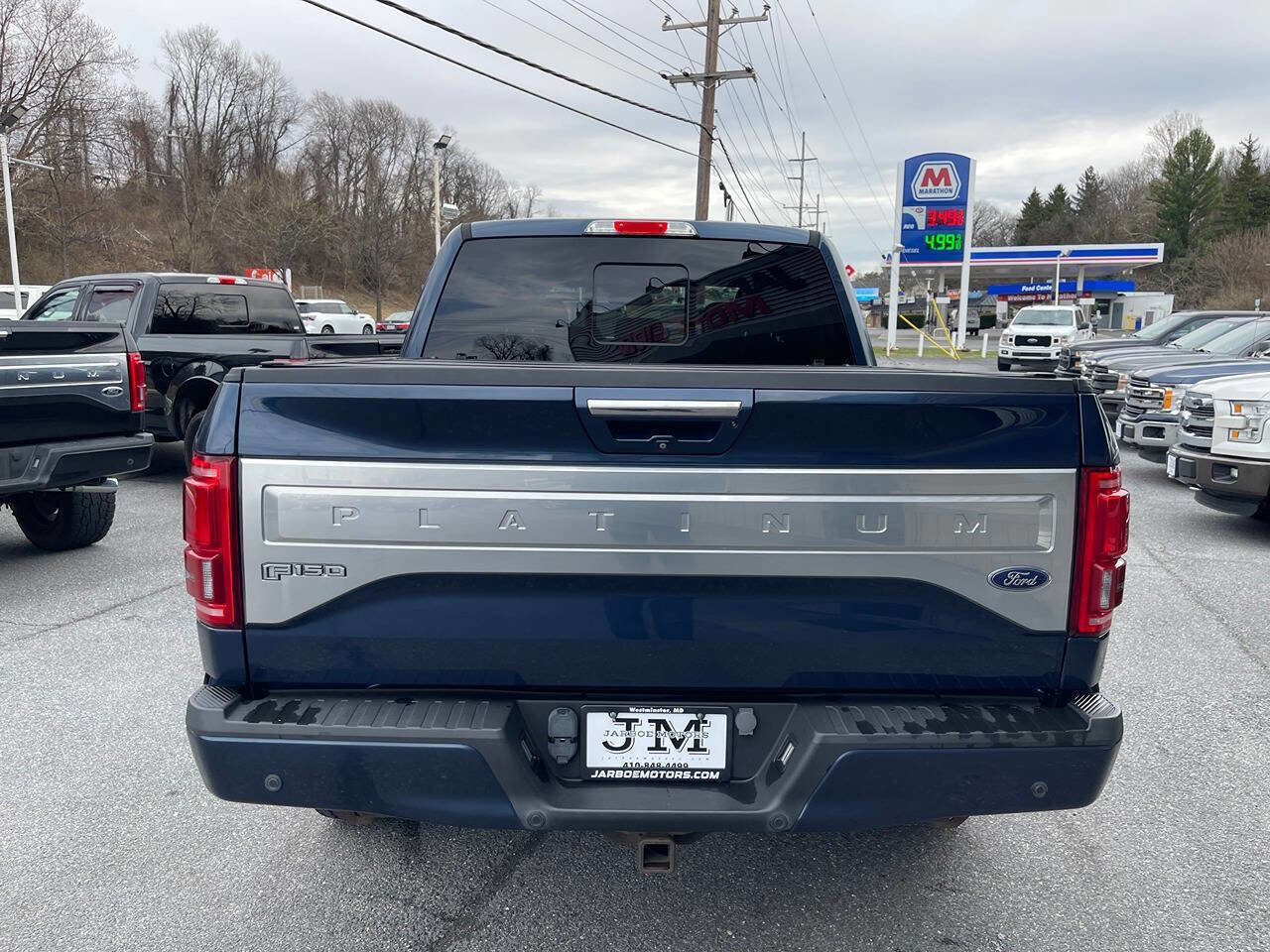 Used 2015 Ford F150 Platinum w/ Trailer Tow Package image 7