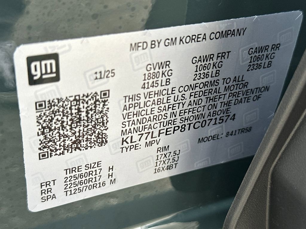 New 2026 Chevrolet Trax LS w/ LS Convenience Package image 26