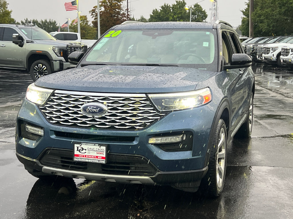 Used 2020 Ford Explorer Platinum w/ Premium Technology Package AWD/4WD image 2