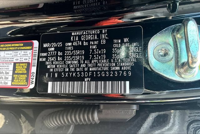 Certified 2025 Kia Sportage SX FWD image 19
