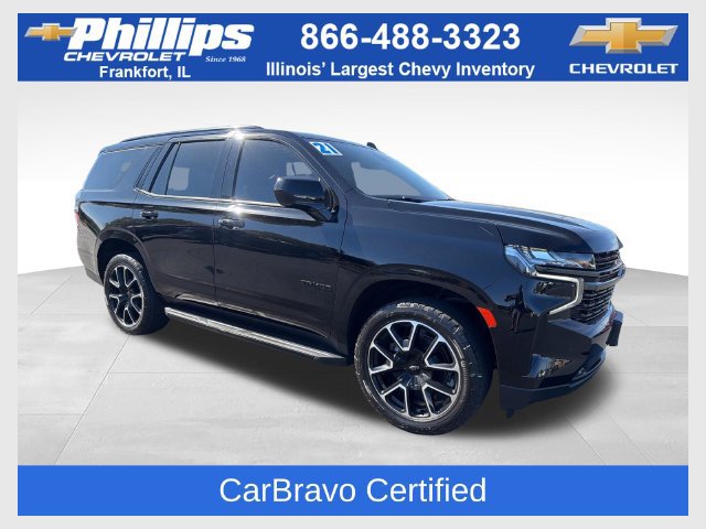 Used 2021 Chevrolet Tahoe RST w/ Rear Media and Nav Package