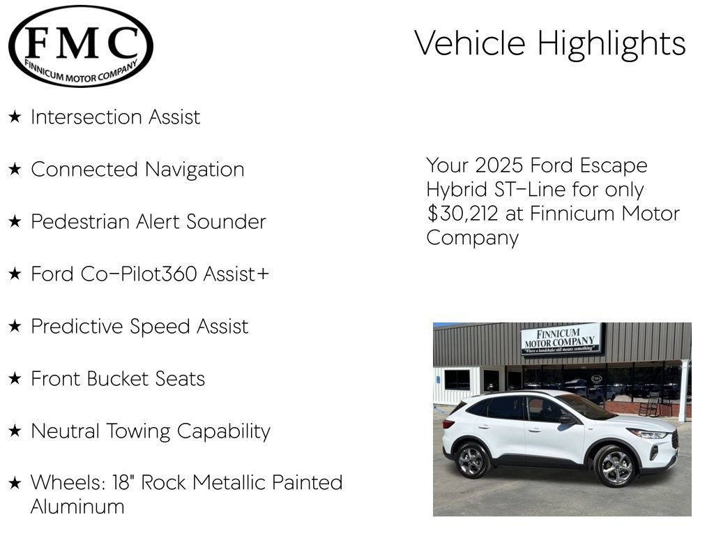 Used 2025 Ford Escape ST-Line w/ Equipment Group 301A image 26