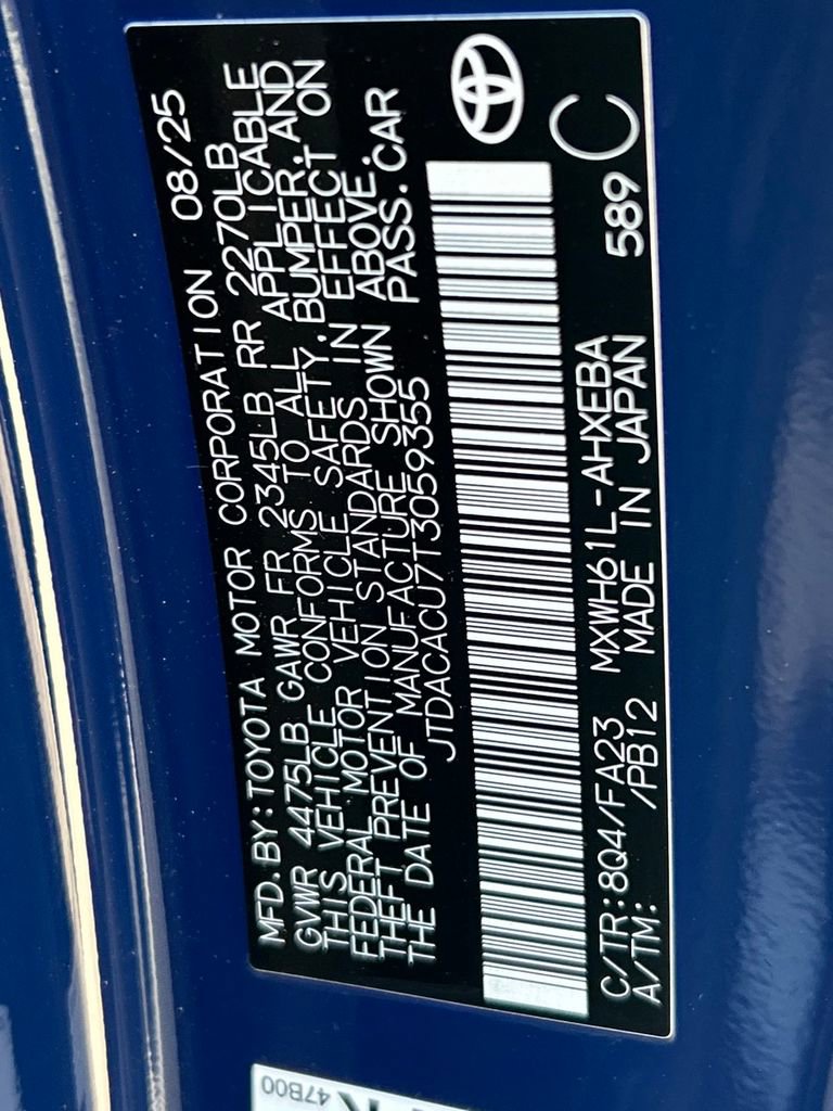 New 2026 Toyota Prius Plug-In Hybrid FWD image 28