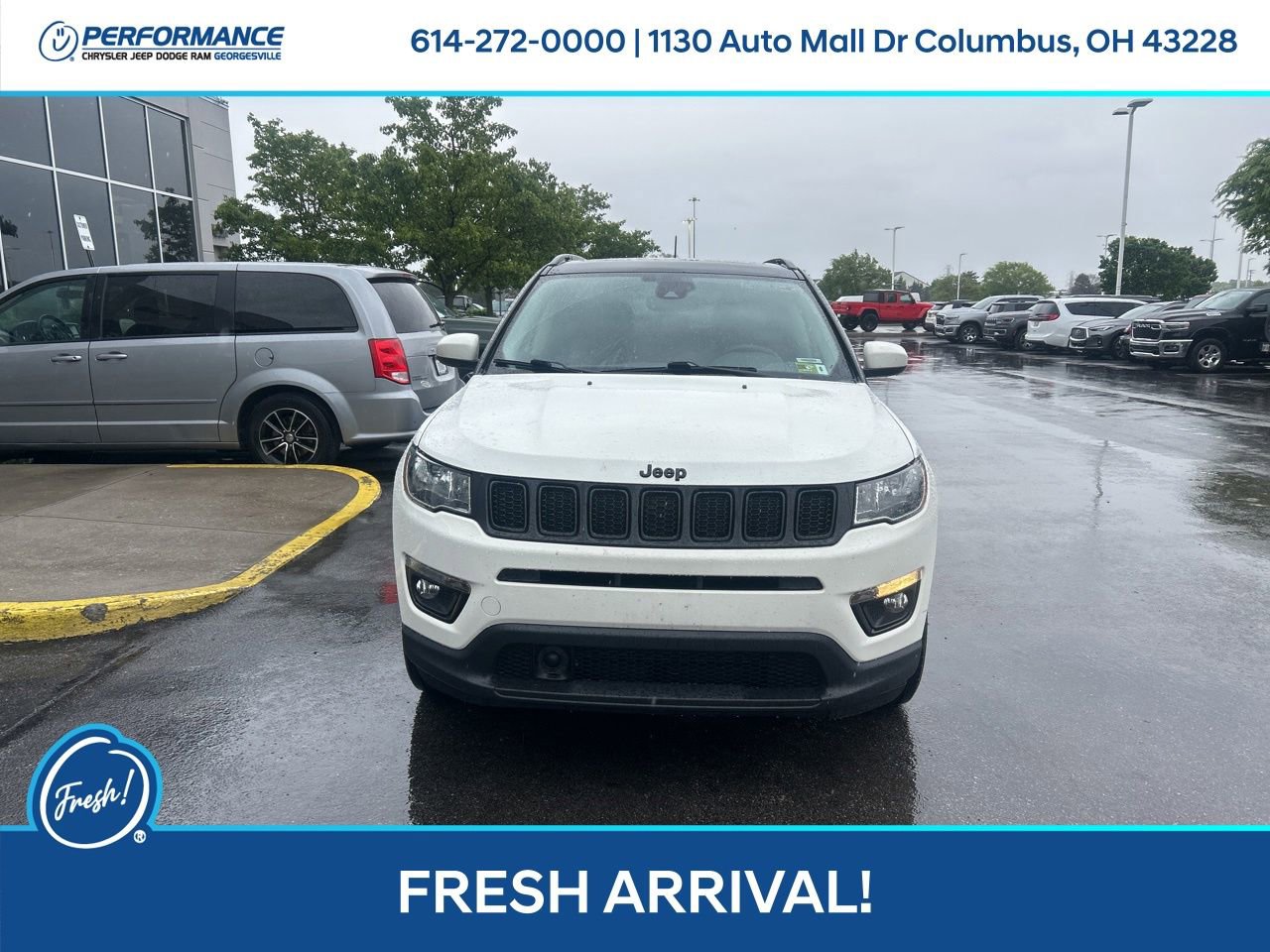 Used 2021 Jeep Compass Latitude w/ Sun and Sound Group AWD/4WD image 9