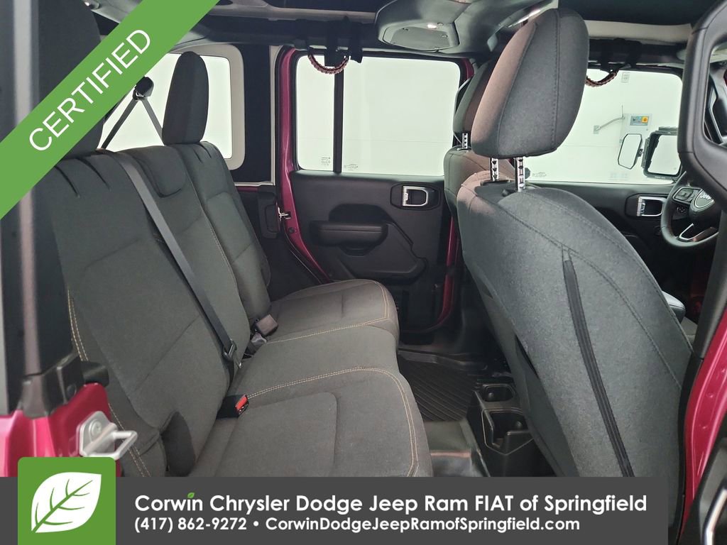 Certified 2024 Jeep Wrangler Sport S image 28