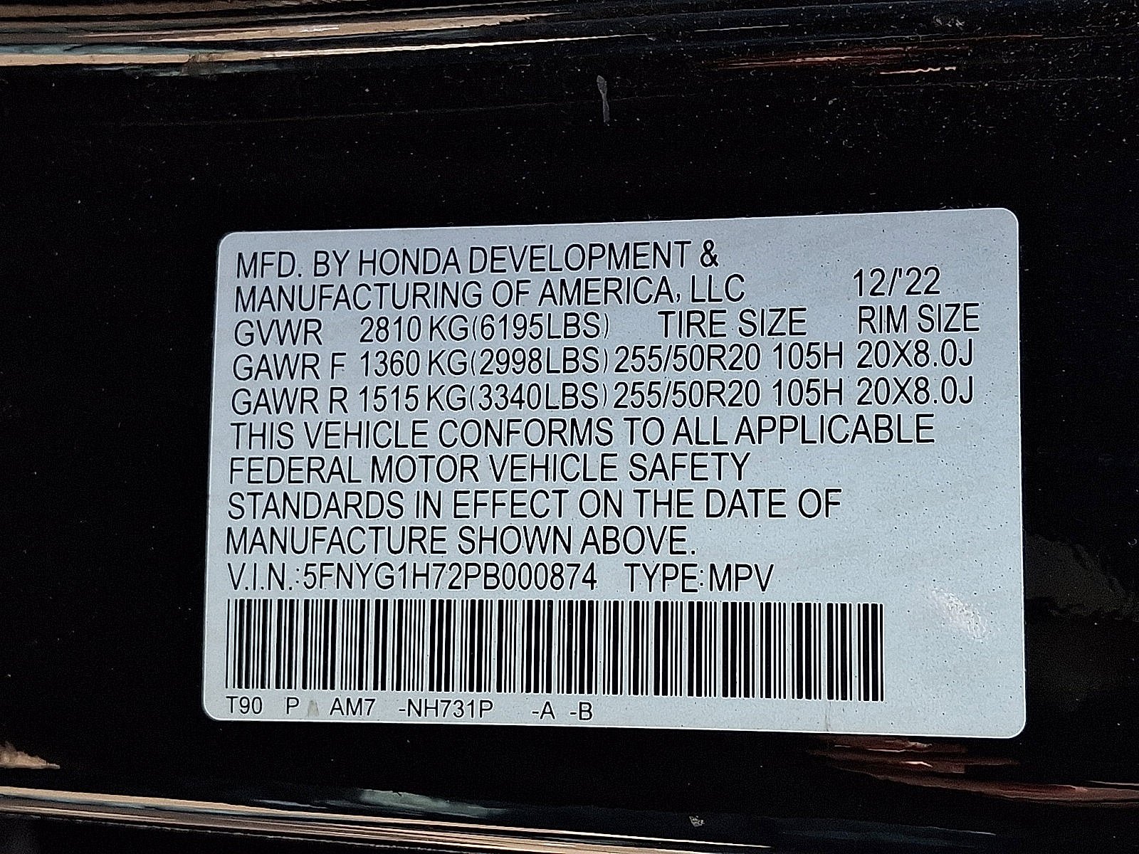 Used 2023 Honda Pilot Touring image 30