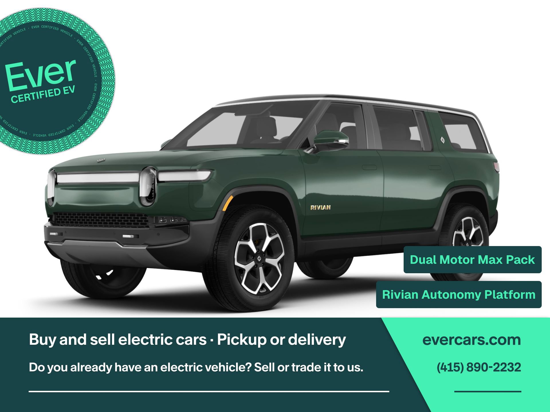 Used 2025 Rivian R1S Adventure AWD/4WD image 1