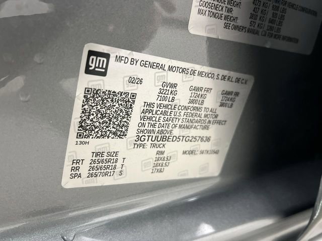 New 2026 GMC Sierra 1500 SLE image 33