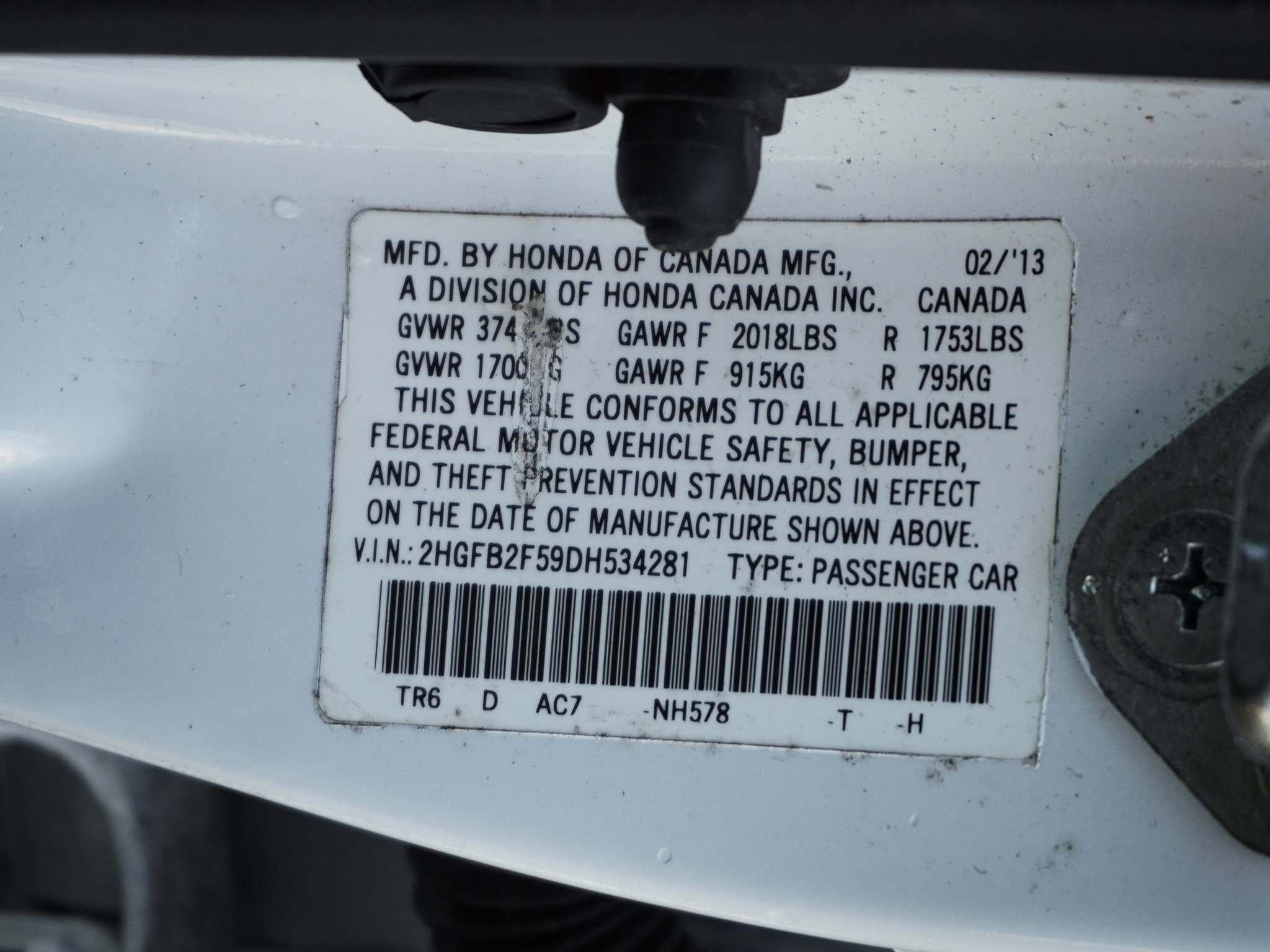 Used 2013 Honda Civic LX image 35