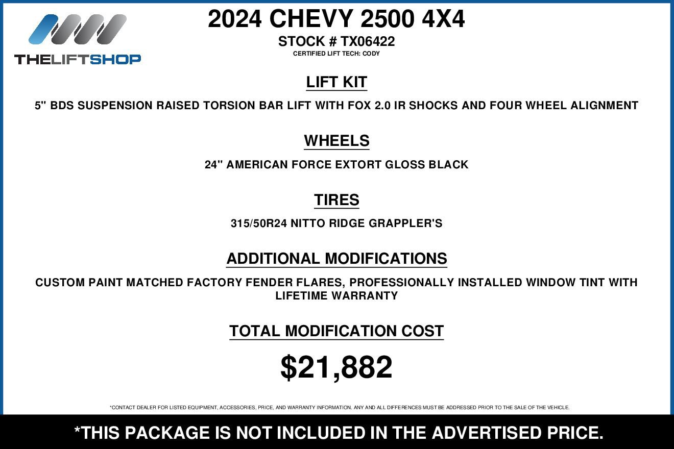 Used 2024 Chevrolet Silverado 2500 LTZ w/ LTZ Plus Package image 2