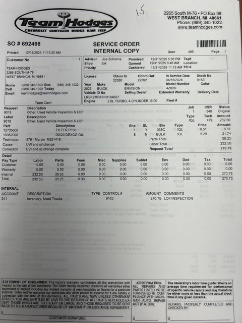 Used 2023 Buick Envision Preferred image 42