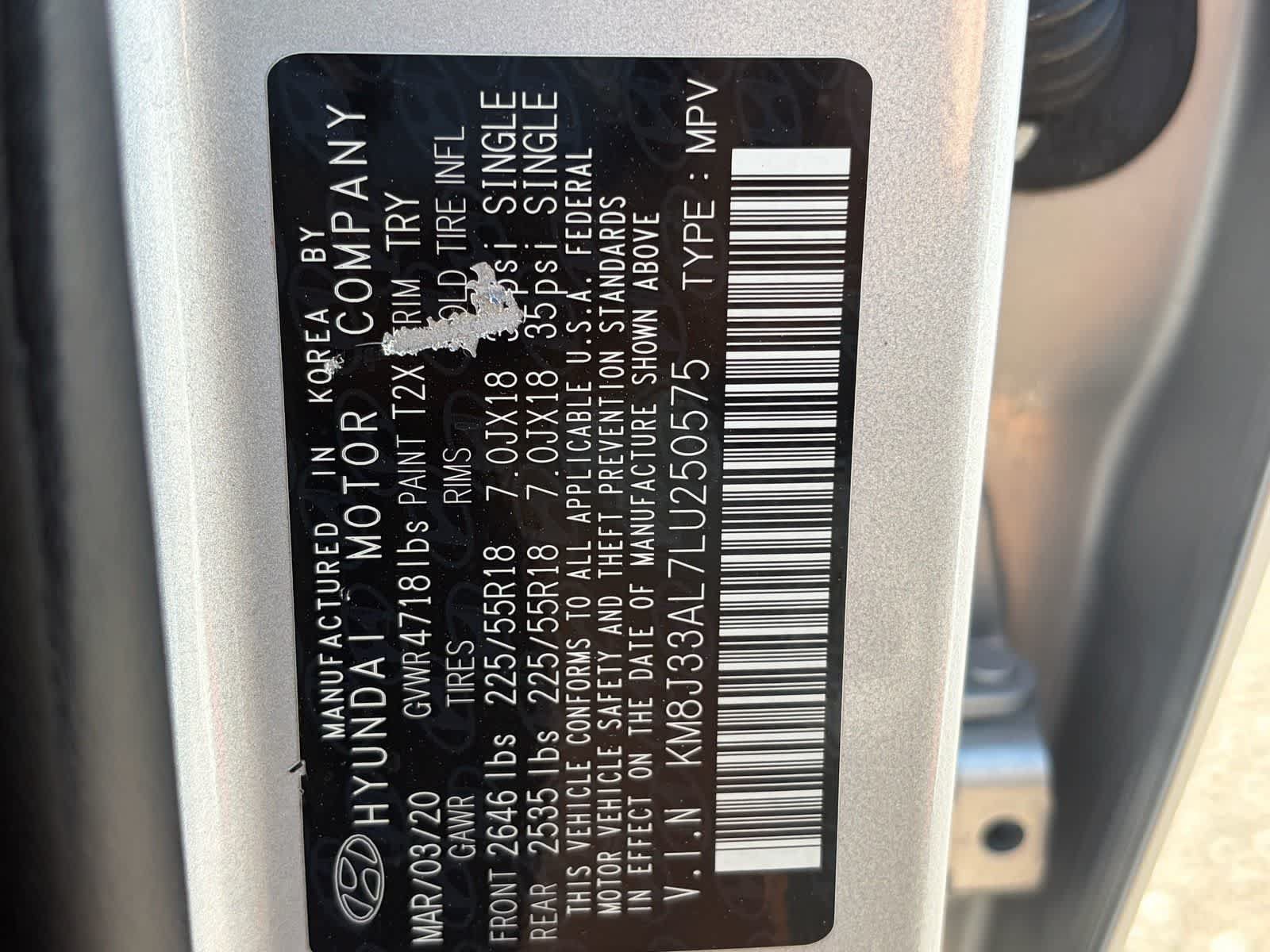 Used 2020 Hyundai Tucson Ultimate FWD image 19