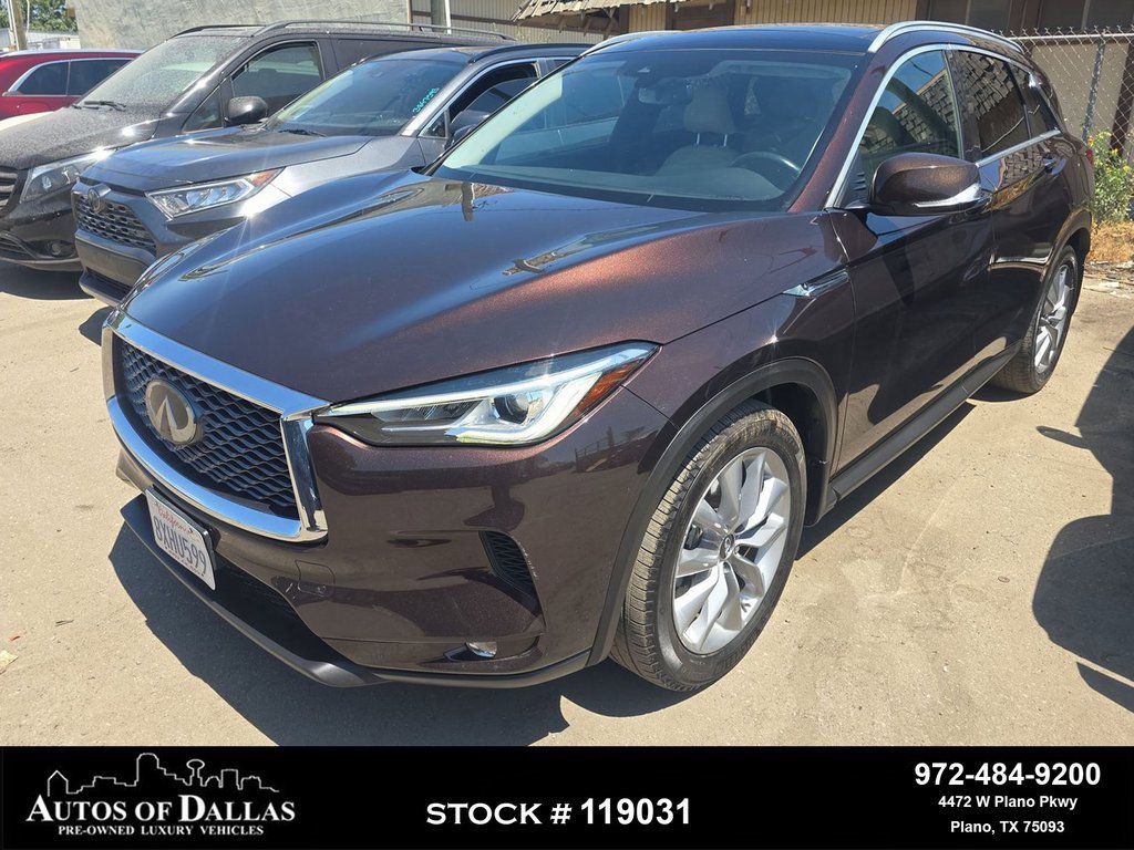 Used 2021 INFINITI QX50 Luxe w/ Cargo Package