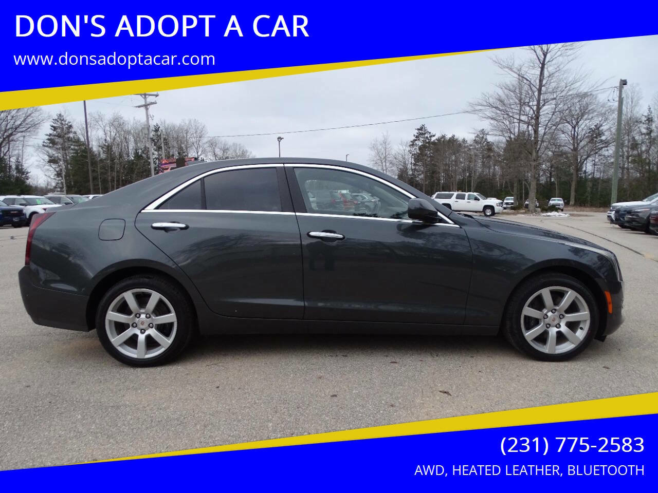 Used 2015 Cadillac ATS 2.0T AWD Sedan image 1