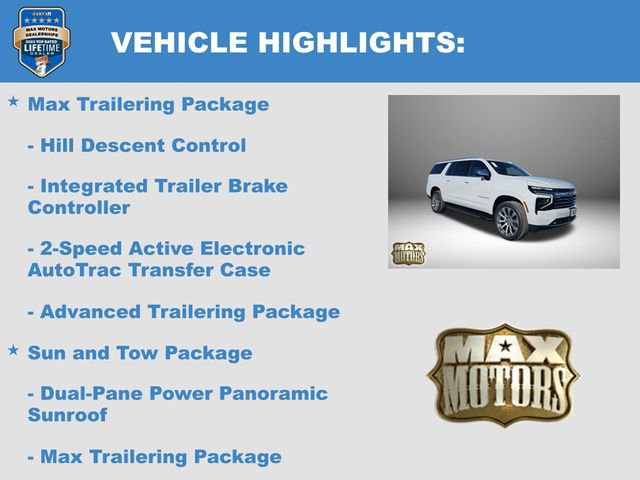 New 2026 Chevrolet Suburban Premier w/ Sun And Tow Package AWD/4WD image 6
