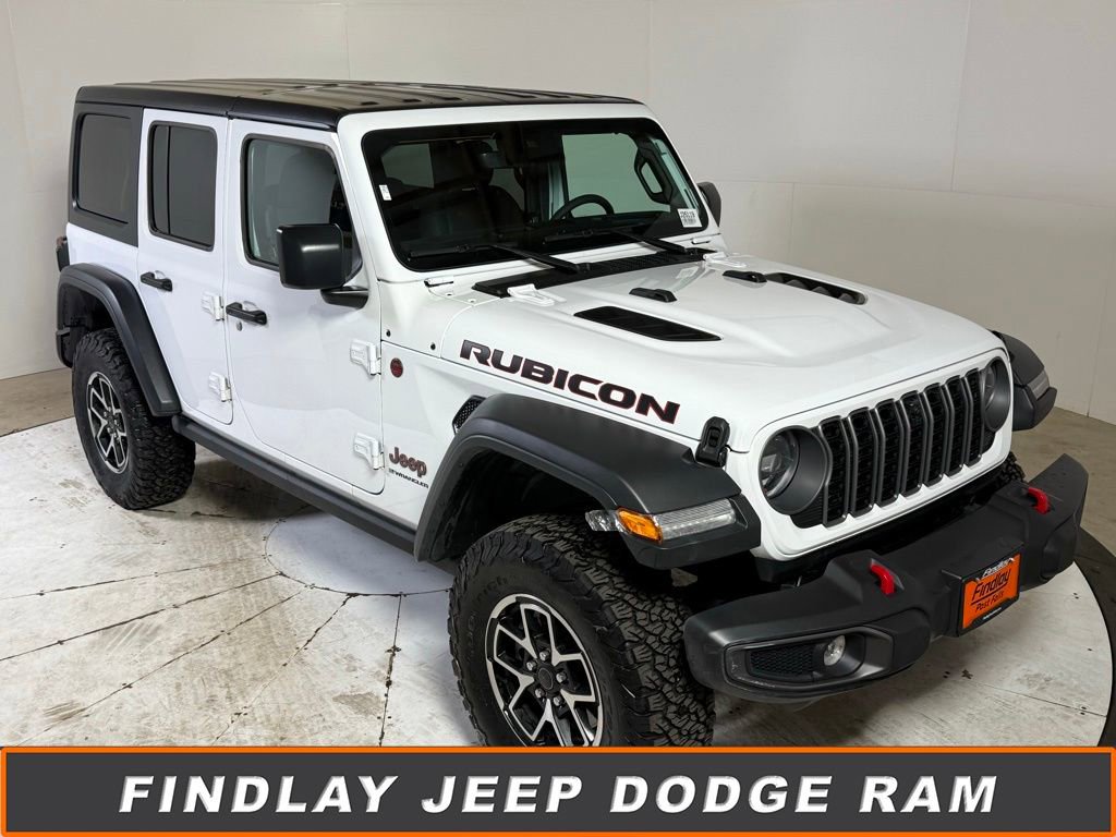 Certified 2025 Jeep Wrangler Unlimited Rubicon w/ Technology Group