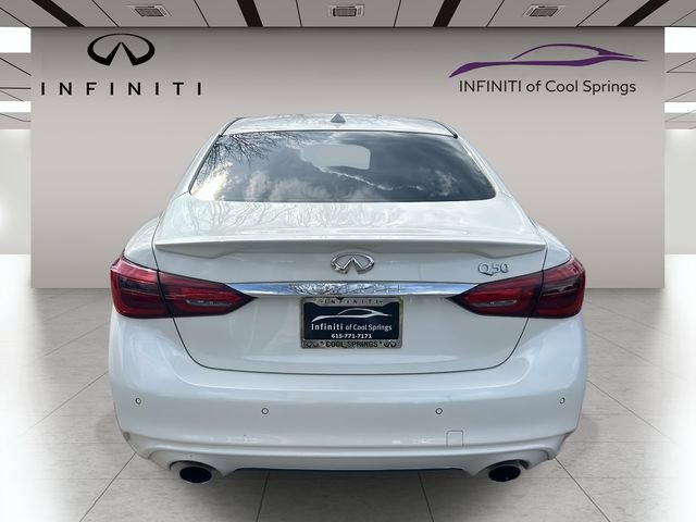 Certified 2023 INFINITI Q50 Luxe w/ Cargo Package image 6
