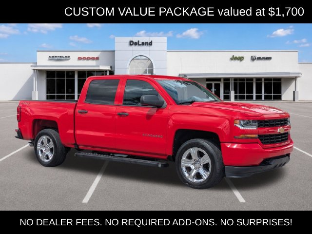Used 2018 Chevrolet Silverado 1500 Custom w/ Custom Value Package