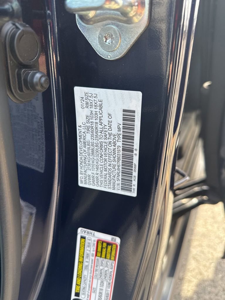 Certified 2024 Honda Odyssey EX-L image 27