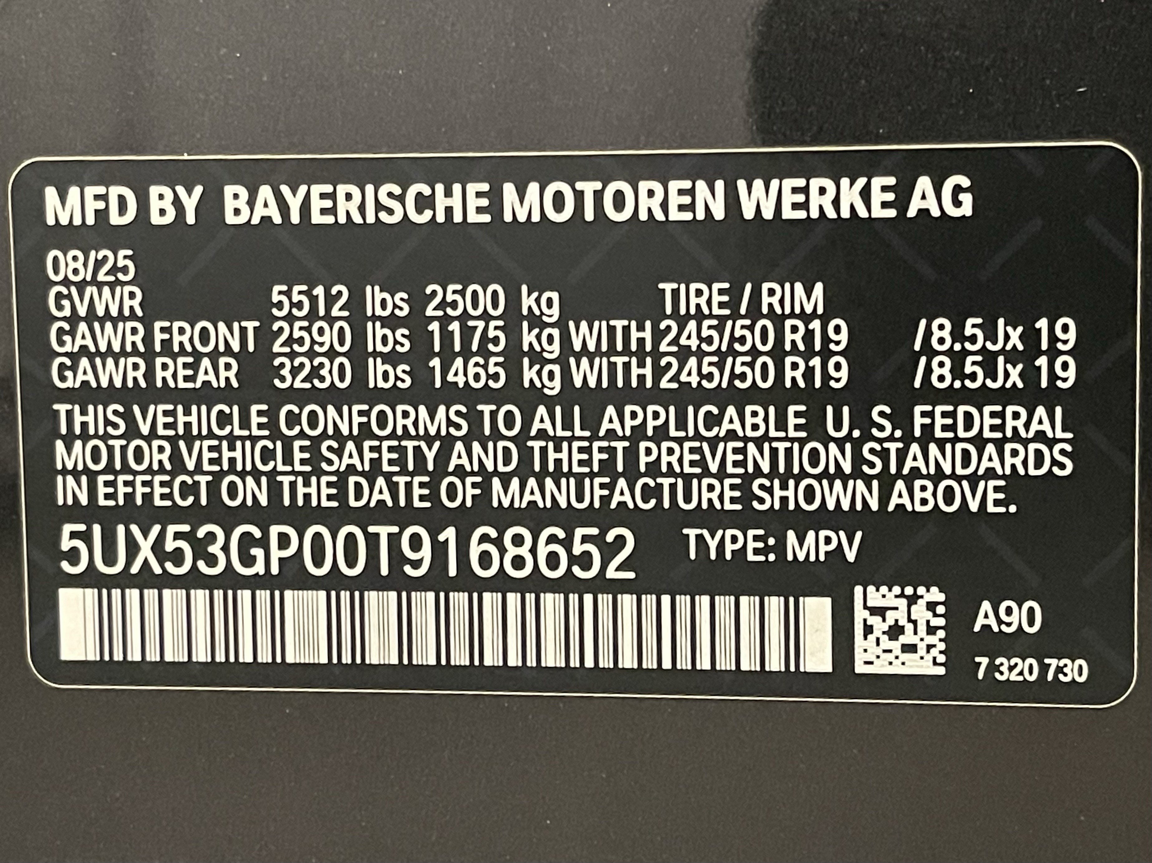Used 2026 BMW X3 xDrive30i w/ Convenience Package AWD/4WD image 25