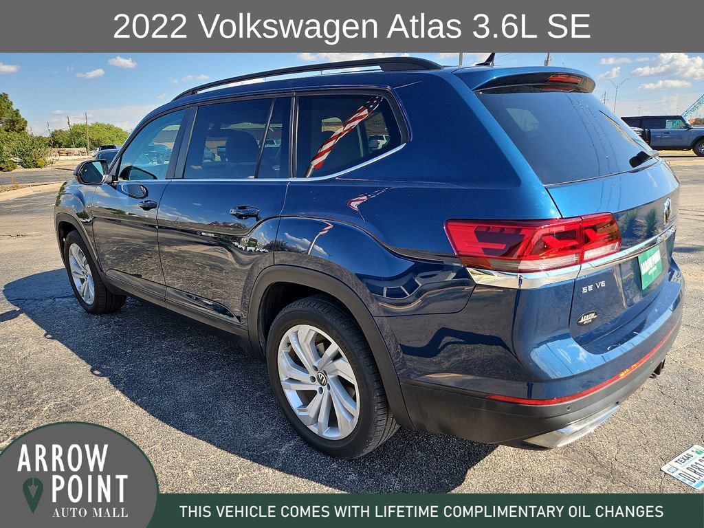 Used 2022 Volkswagen Atlas SE AWD/4WD image 8