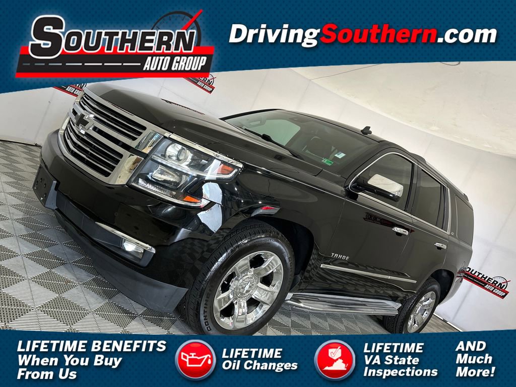 Used 2015 Chevrolet Tahoe LTZ AWD/4WD image 1