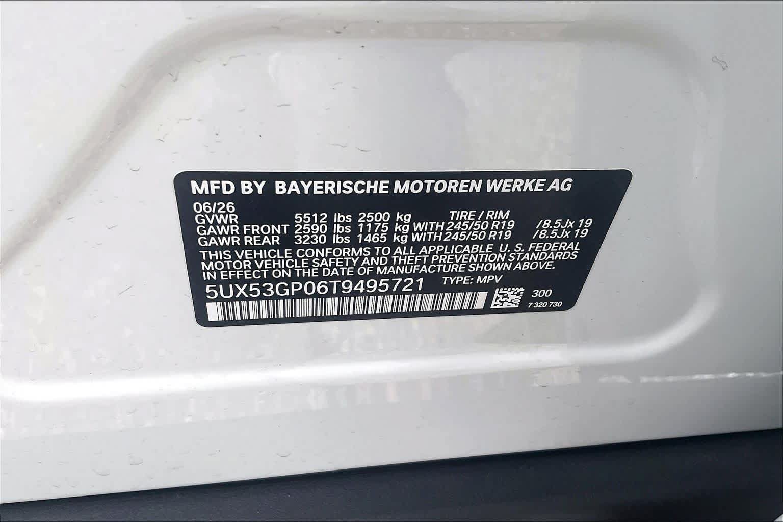 New 2026 BMW X3 xDrive30i w/ Convenience Package AWD/4WD image 18