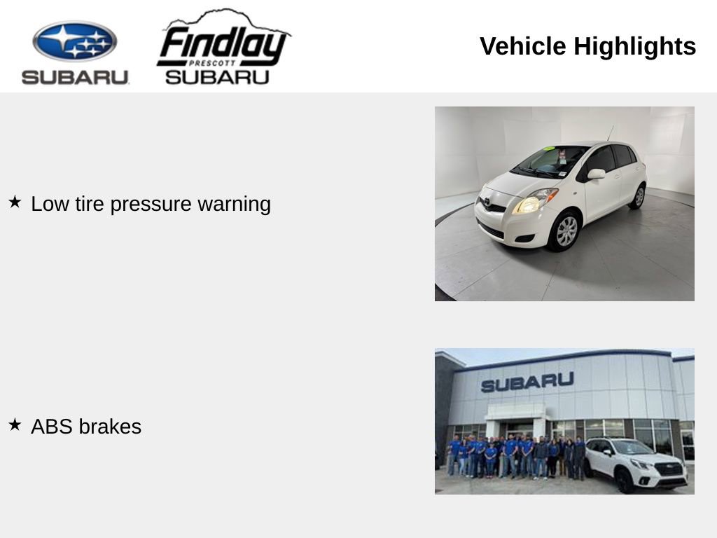 Used 2009 Toyota Yaris 4-Door Hatchback image 2