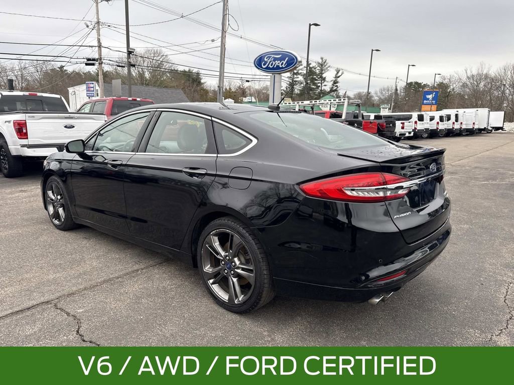 Certified 2017 Ford Fusion Sport w/ Equipment Group 401A AWD/4WD image 3