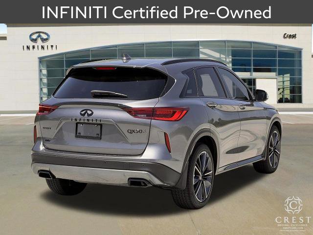 Certified 2025 INFINITI QX50 Sport AWD/4WD video 3
