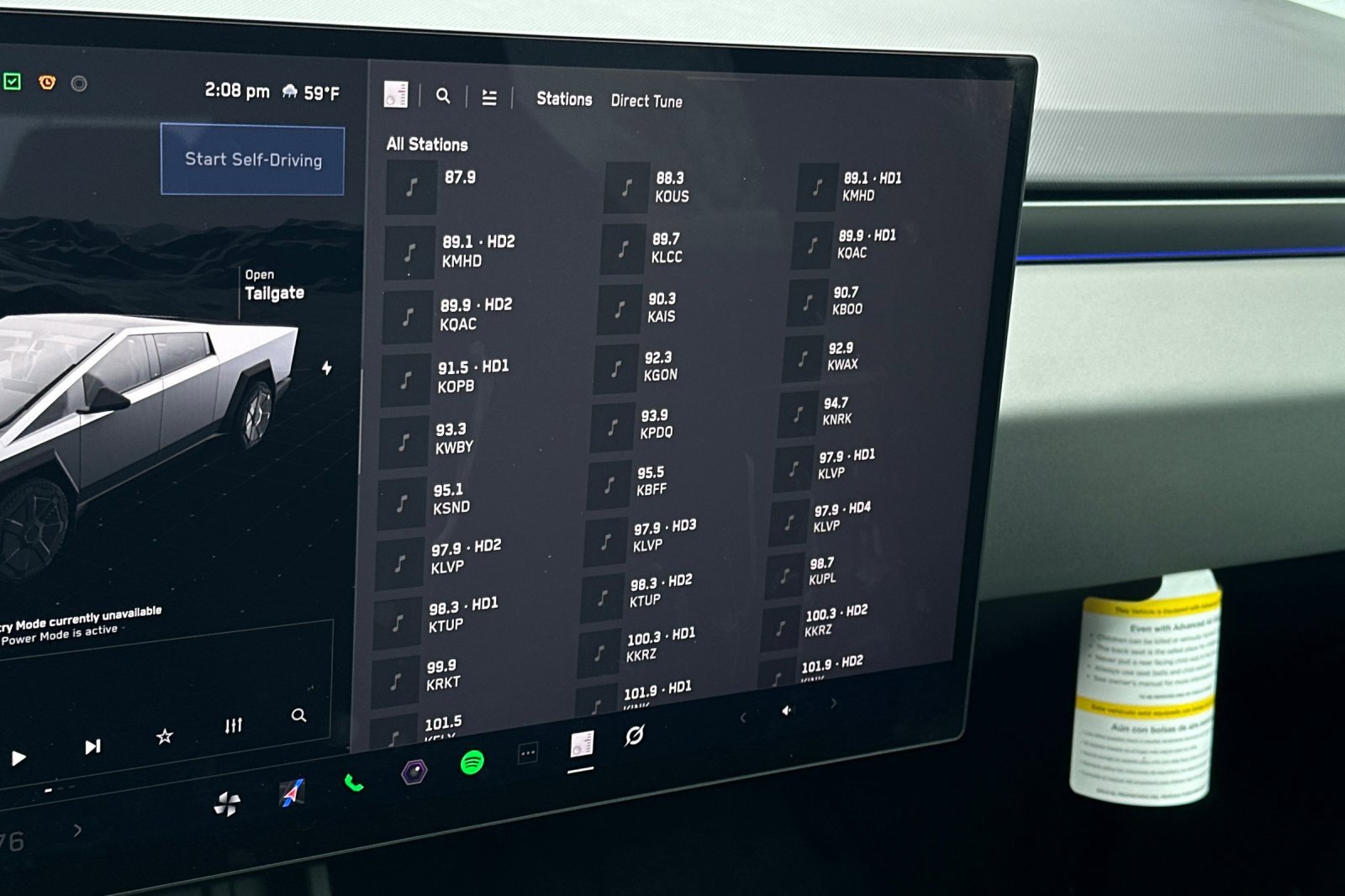 Used 2026 Tesla Cybertruck 2WD Crew Cab image 17