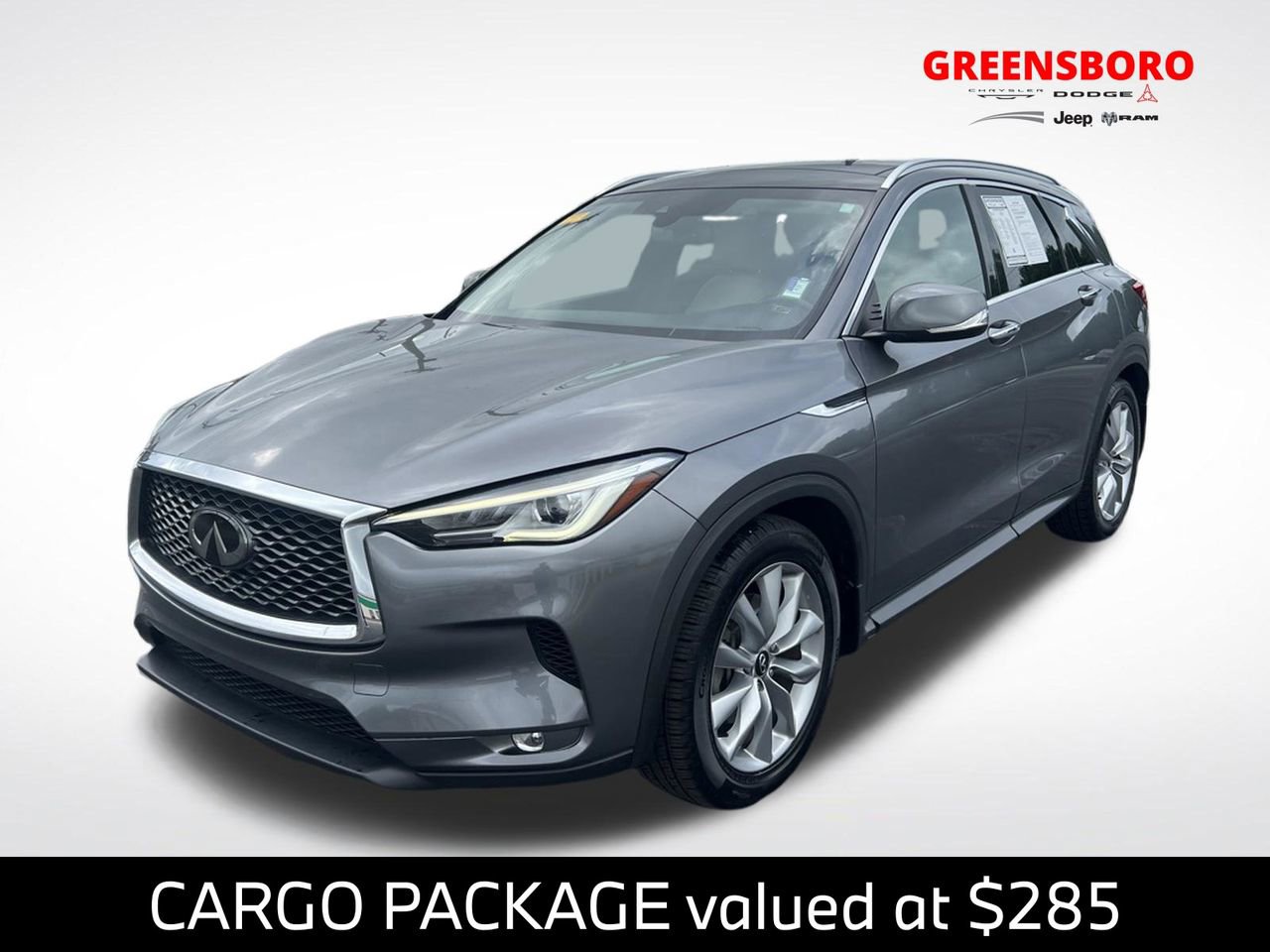Used 2021 INFINITI QX50 Luxe w/ Cargo Package