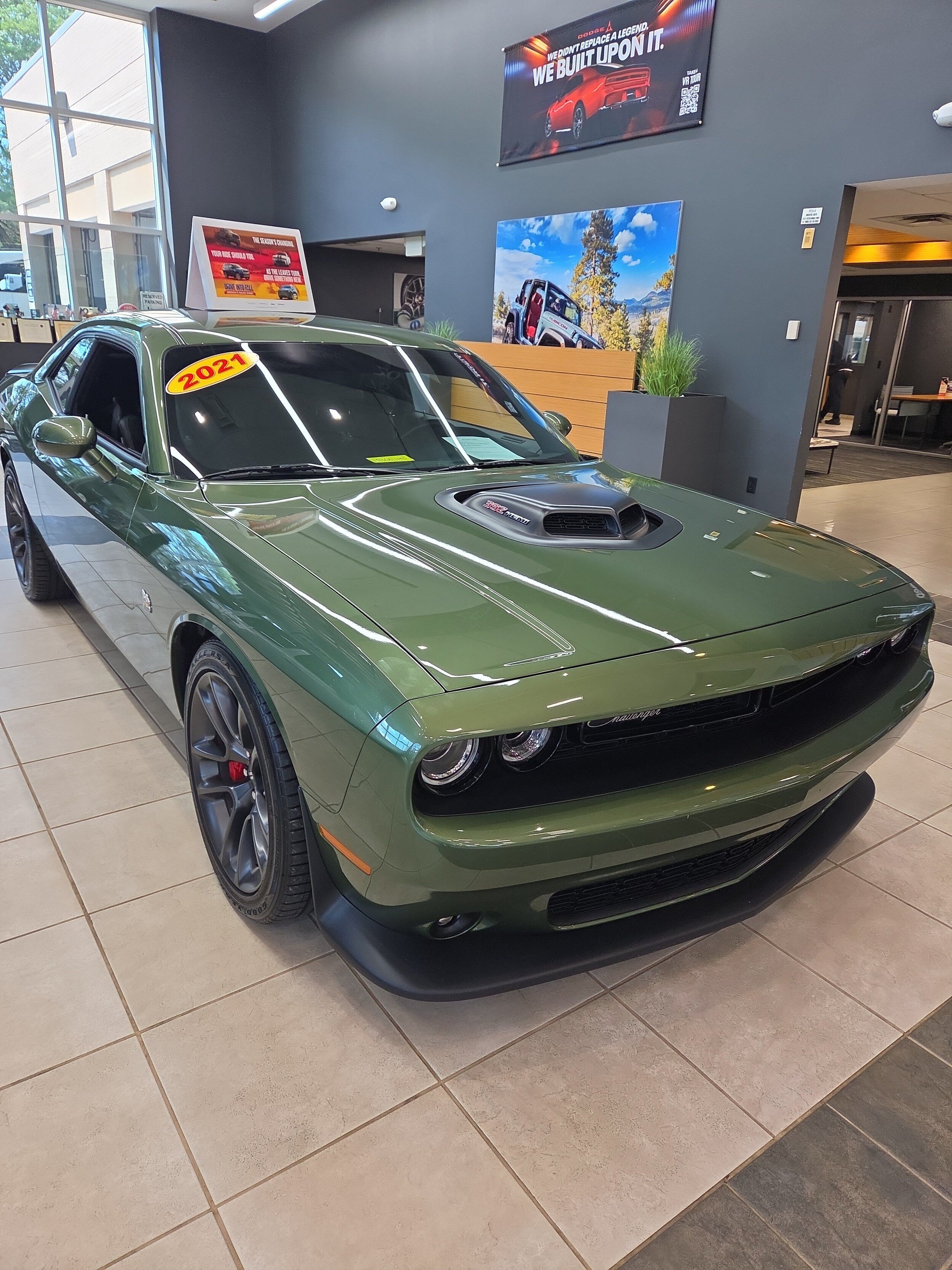 Certified 2021 Dodge Challenger R/T Scat Pack w/ Shaker Package