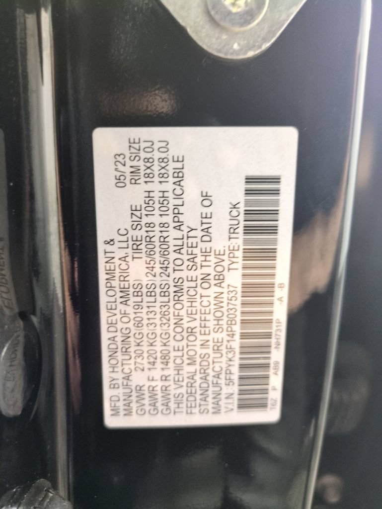 Used 2023 Honda Ridgeline Sport image 28