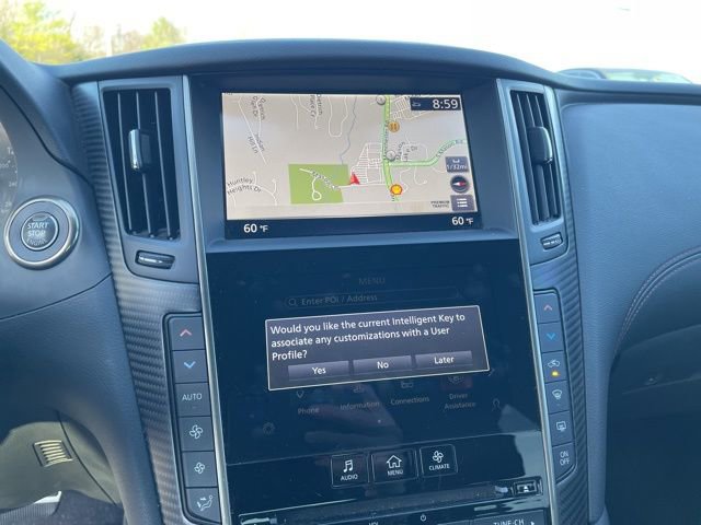 Used 2021 INFINITI Q50 Red Sport 400 w/ Carbon Fiber Package image 9