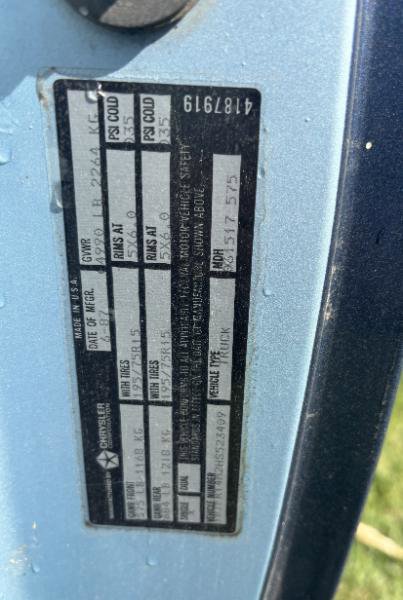 Used 1987 Dodge Dakota 4x4 Regular Cab image 24