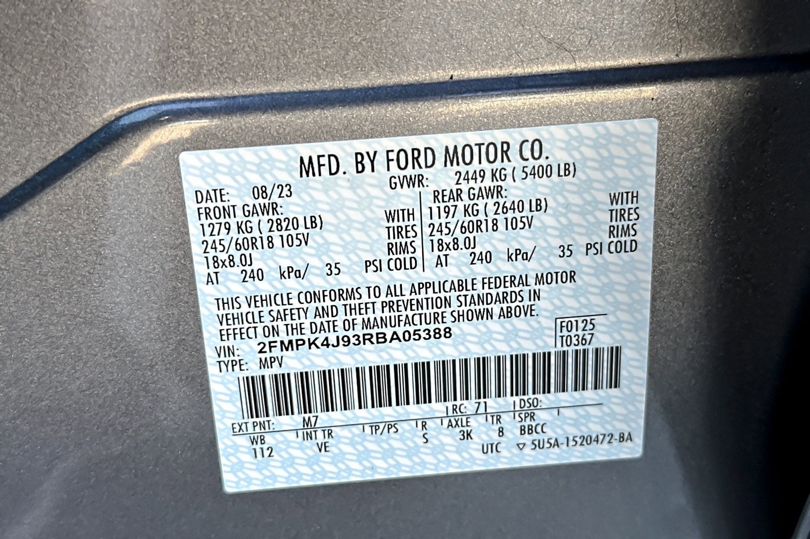 Used 2024 Ford Edge SEL w/ Convenience Package image 27