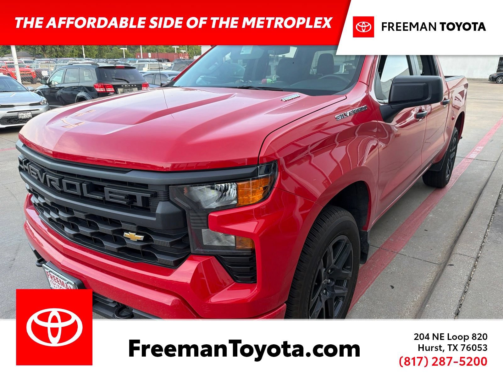 Used 2026 Chevrolet Silverado 1500 Custom RWD image 1