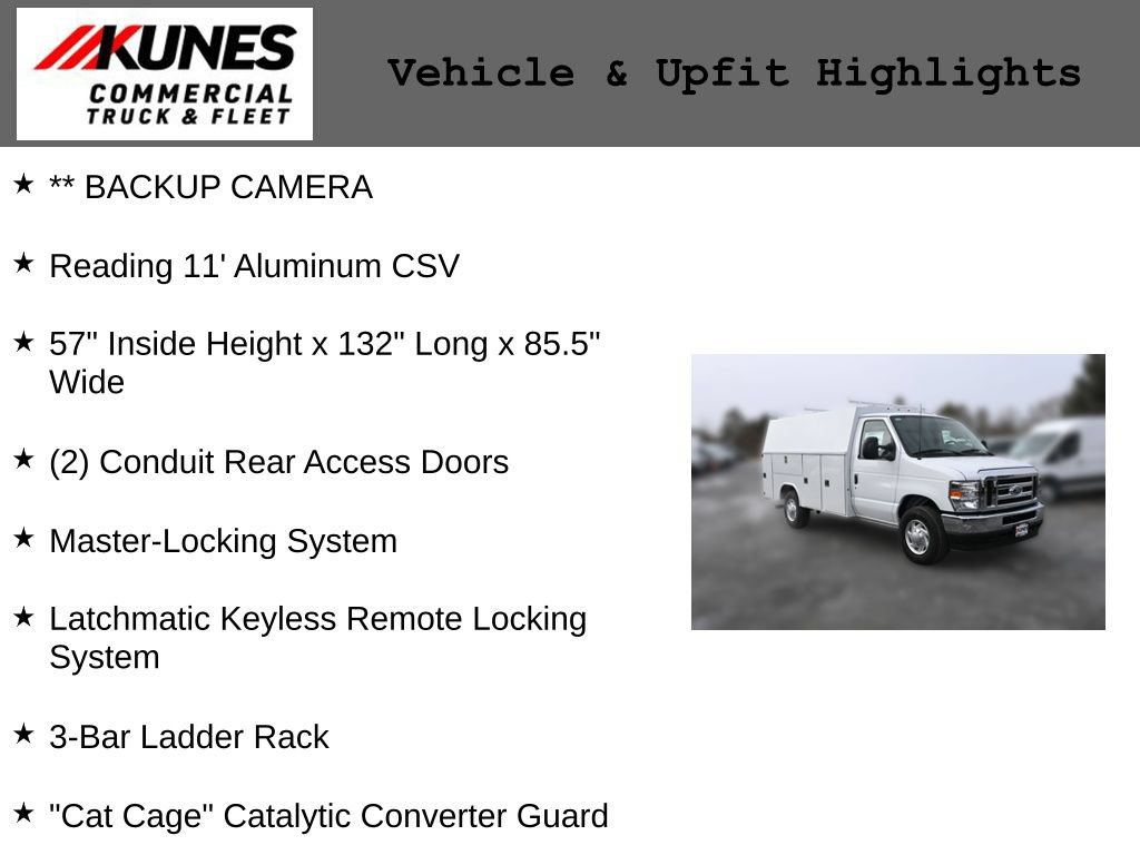 New 2025 Ford E-350 and Econoline 350 Super Duty w/ Power Equipment Group RWD image 3