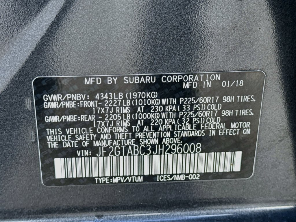 Used 2018 Subaru Crosstrek 2.0i Premium AWD/4WD image 38