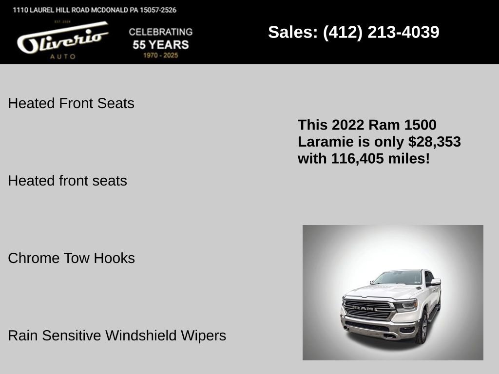 Used 2022 RAM 1500 Laramie image 26