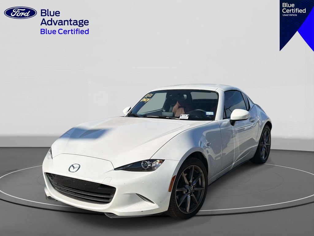 Used 2022 MAZDA MX-5 Miata RF Grand Touring w/ Weather Package RWD image 1